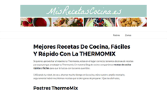 Desktop Screenshot of misrecetascocina.es